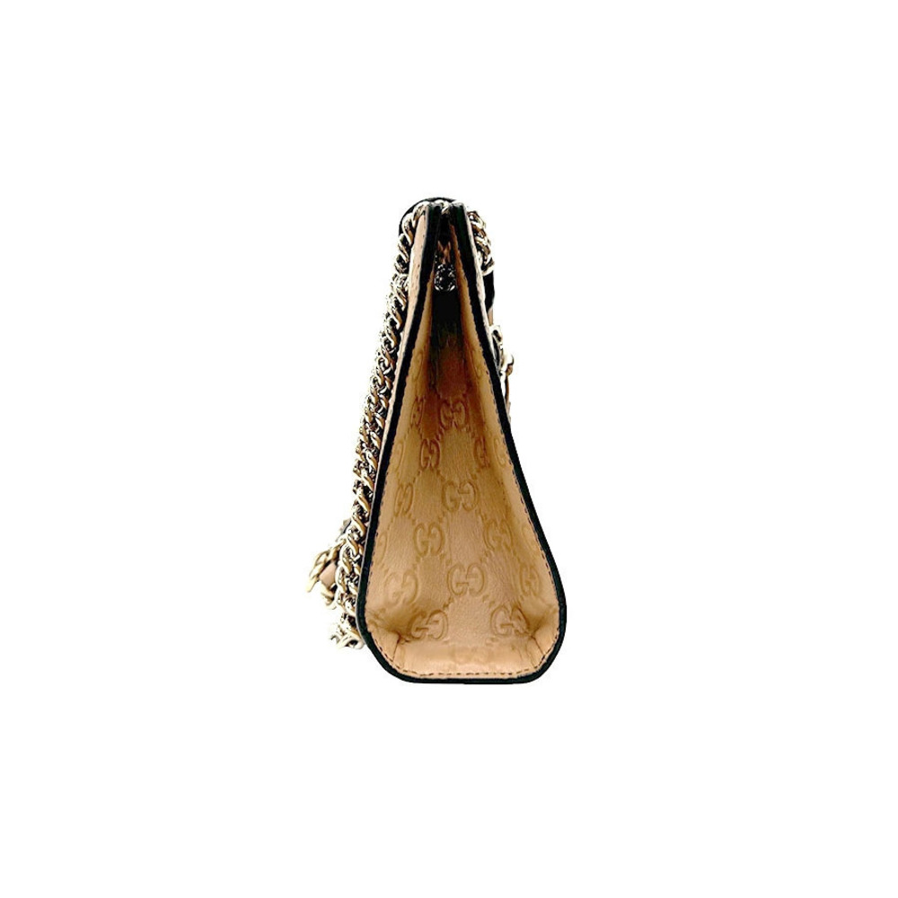 Gucci Bag Chain Emily Flap ssima horsebit leather tassels Pink